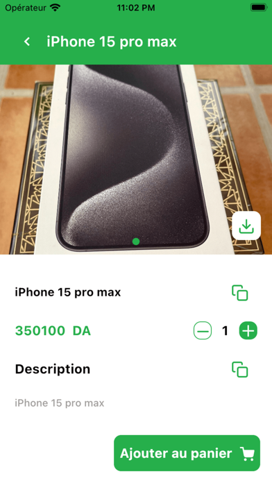 Toujours Shop Screenshot