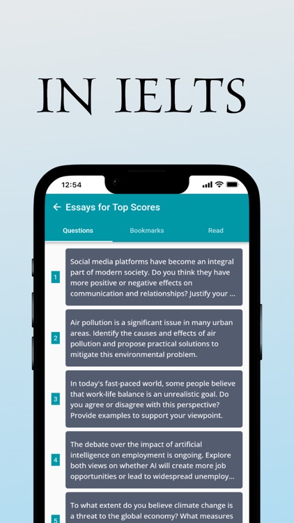 Essays for IELTS, PTE, TOEFL