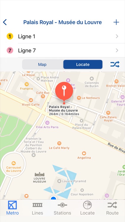 Metro Paris - Map & Routes screenshot-3