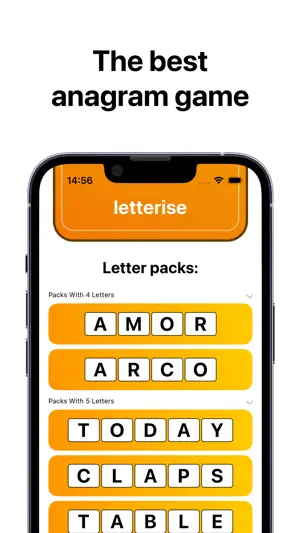 Letterise - Anagram game screenshot 1