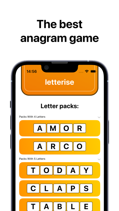 Letterise - Anagram game Screenshot