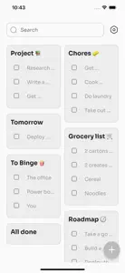 Checklist - Get things done screenshot #1 for iPhone