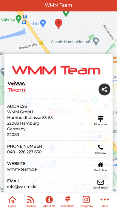 WMM Team Screenshot