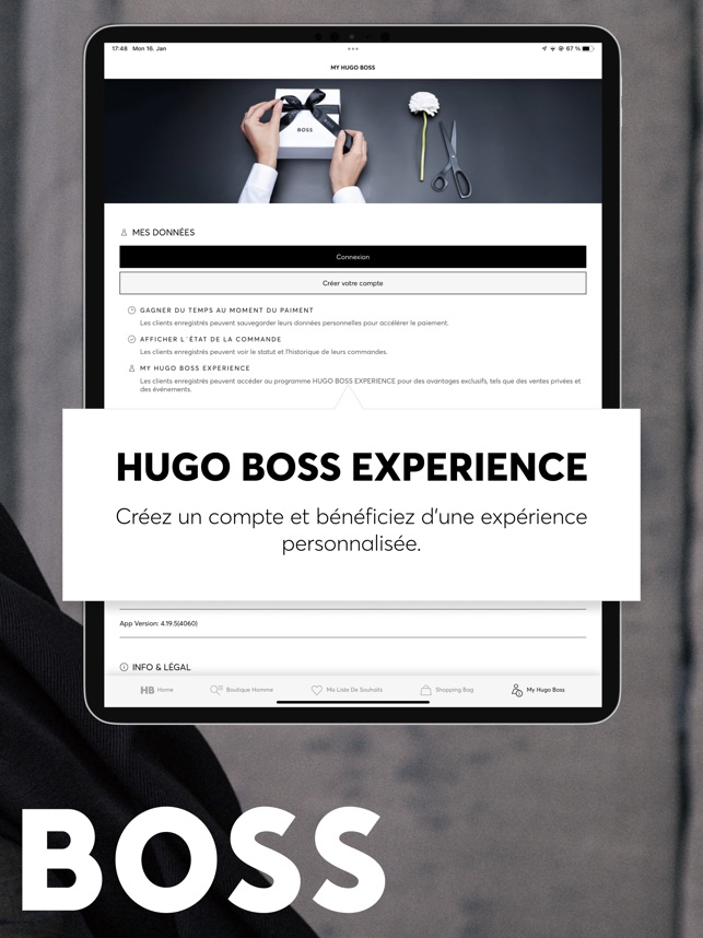 HUGO BOSS - Mode Haut de Gamme dans l'App Store