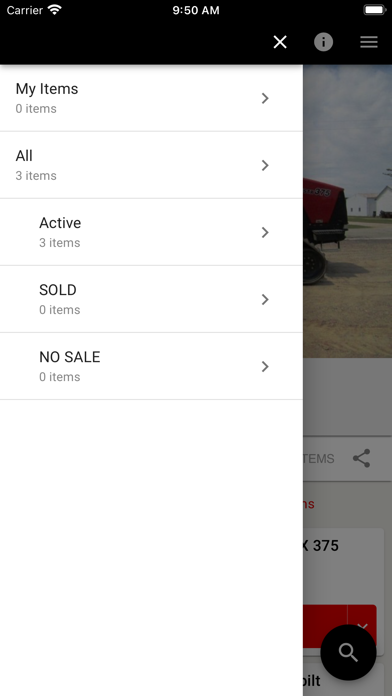 Neuhart Auctioneering Screenshot