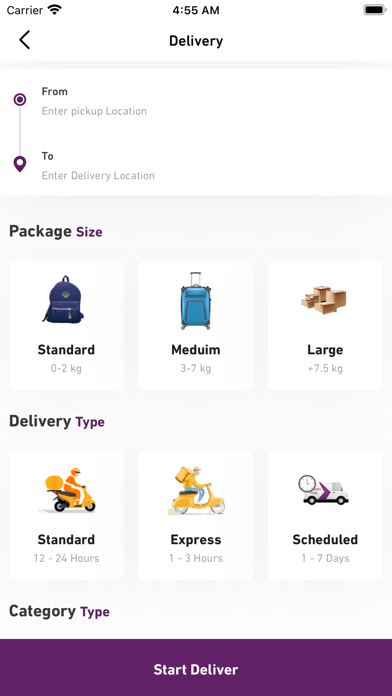 Chauffeur Hub Screenshot
