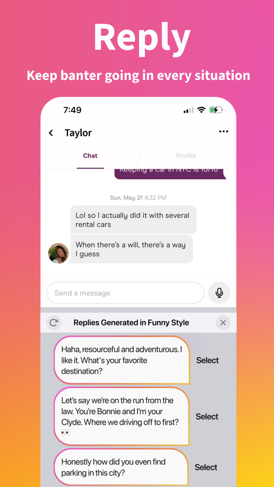 #3. YourMove AI Keyboard (iOS) 由: Squip AI LLC
