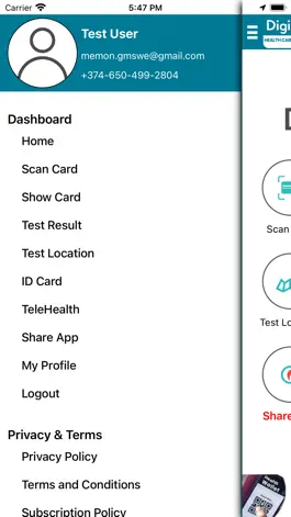 Game screenshot DigiHealthCard apk