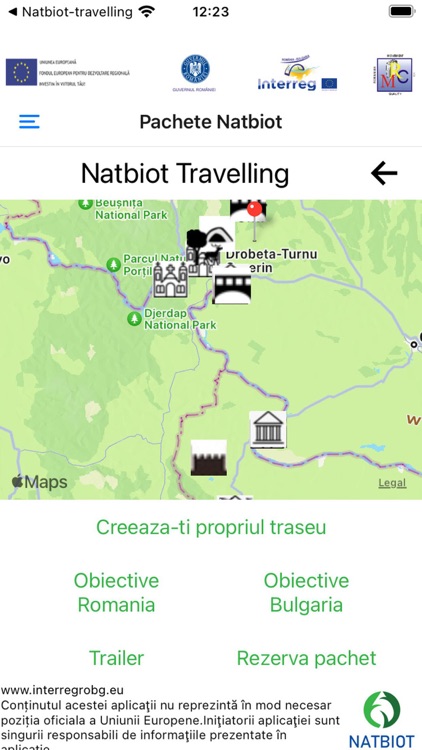 Natbiot travelling
