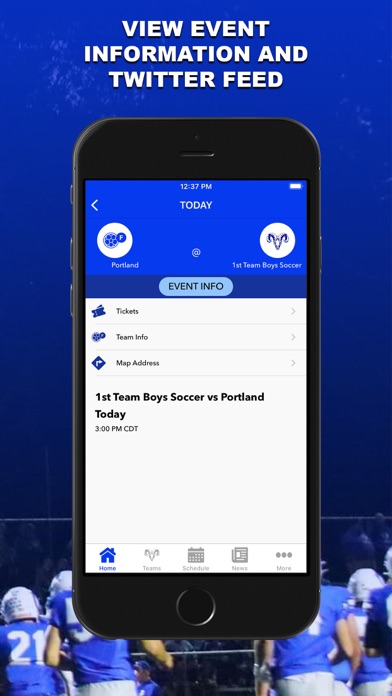 Kennebunk Rams Athletics Screenshot