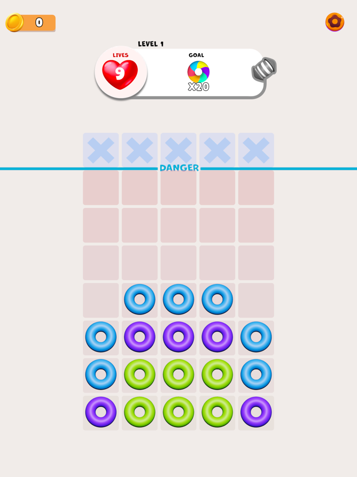 Donut Blast - Link Puzzle