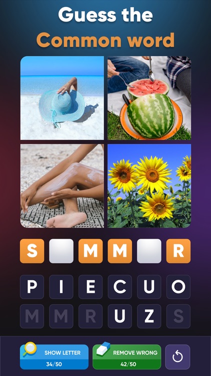 4 Pics - Word Association Game screenshot-0