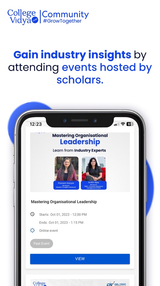 #5. College Vidya Community (iOS) Ved: Almashines