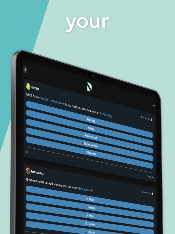 Demos - Social Polls