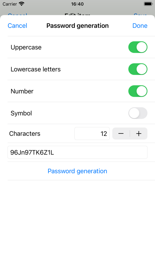 #4. PManager(Password management) (iOS) بواسطة: Kouji Higashino