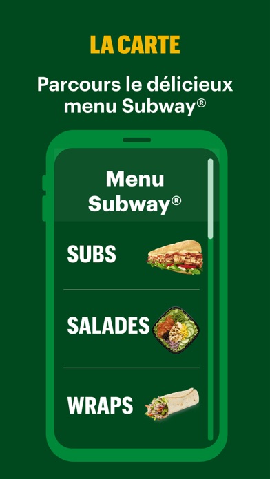 Screenshot #3 pour Subway® - Official App
