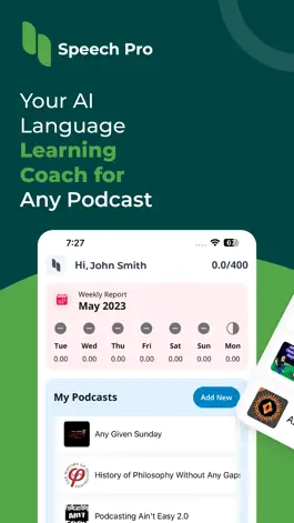 Game screenshot SpeechPro - Language Podcasts mod apk