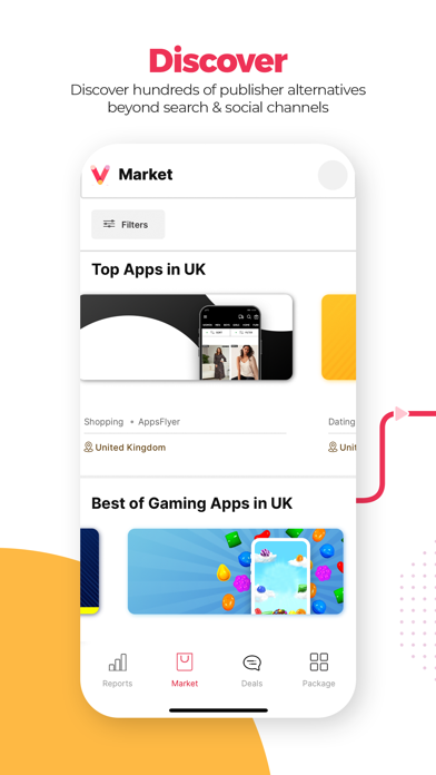 VEVE Market for Publishers Screenshot