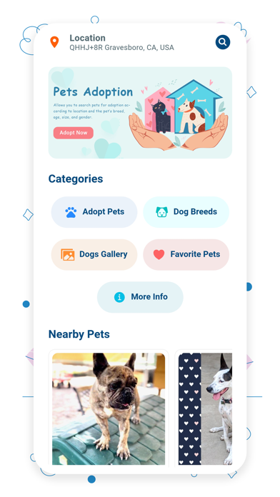 Pets Adoption - Adopt a Pet Screenshot