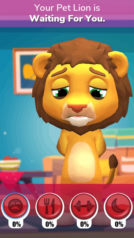 Talking Lion Virtual Pet Games - 1.1 - (iOS)