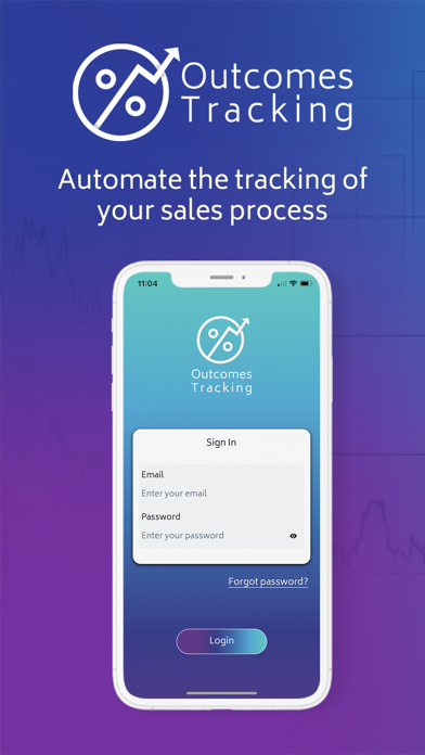 Outcomes Tracking Screenshot