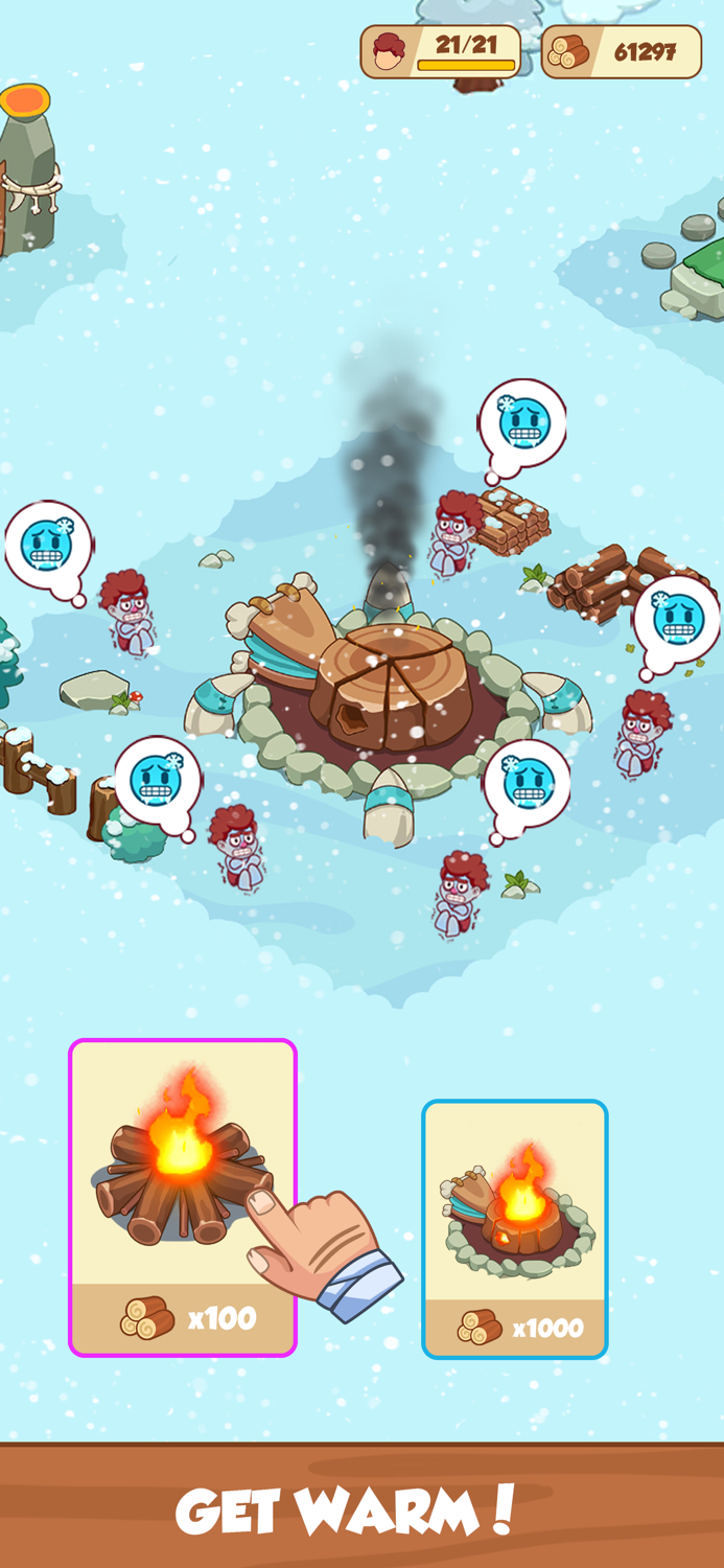 Icy Village Tycoon Survival