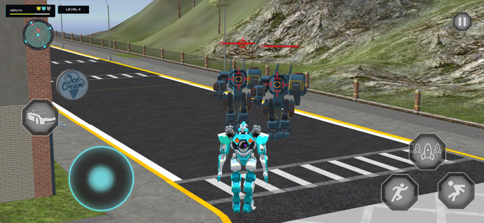 Scary King Kong Fighting Robot