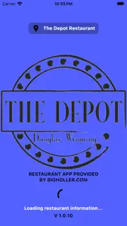 the depot restaurant iphone screenshot 2
