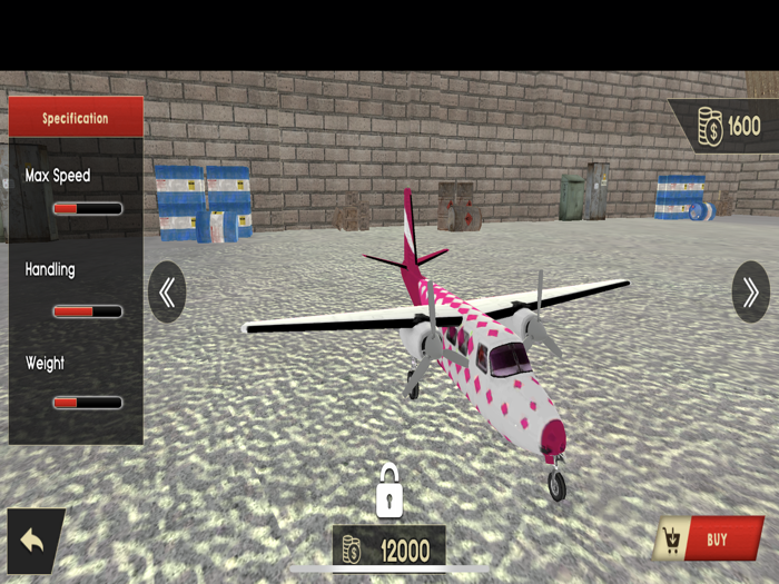 Airplane Flight Pilot Game 3D