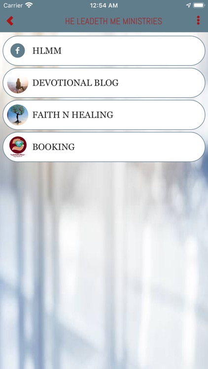 HE LEADETH ME MINISTRIES