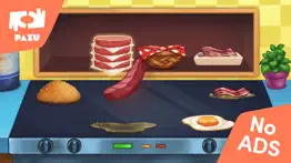 burger maker kids cooking game iphone screenshot 1