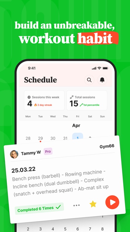 Squaddy: train, log, share app screenshot-5