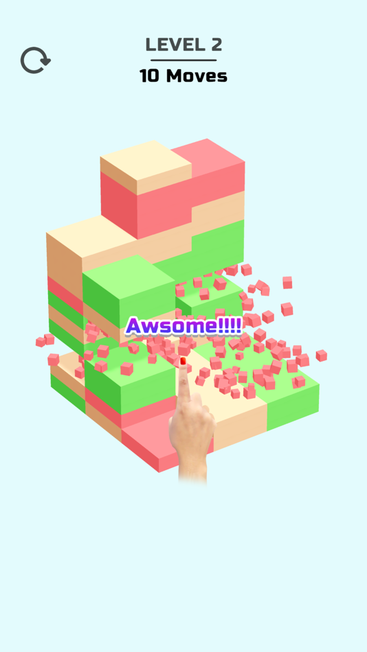 #4. Stack Blast : Puzzle (iOS) Podle: 4s-games
