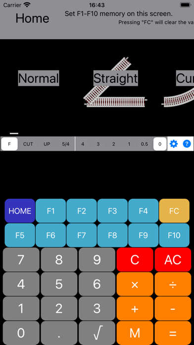 Rail Model Calc Screenshot