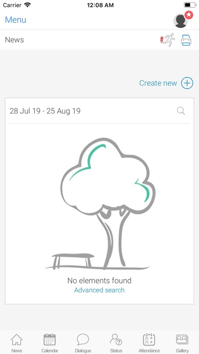 Screenshot 1 of BærumBarn Team App