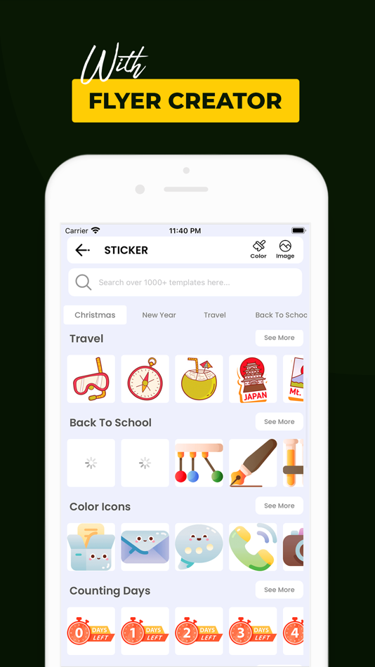 #7. Poster Flyer Maker & Creator (iOS) De: piyush chudasama