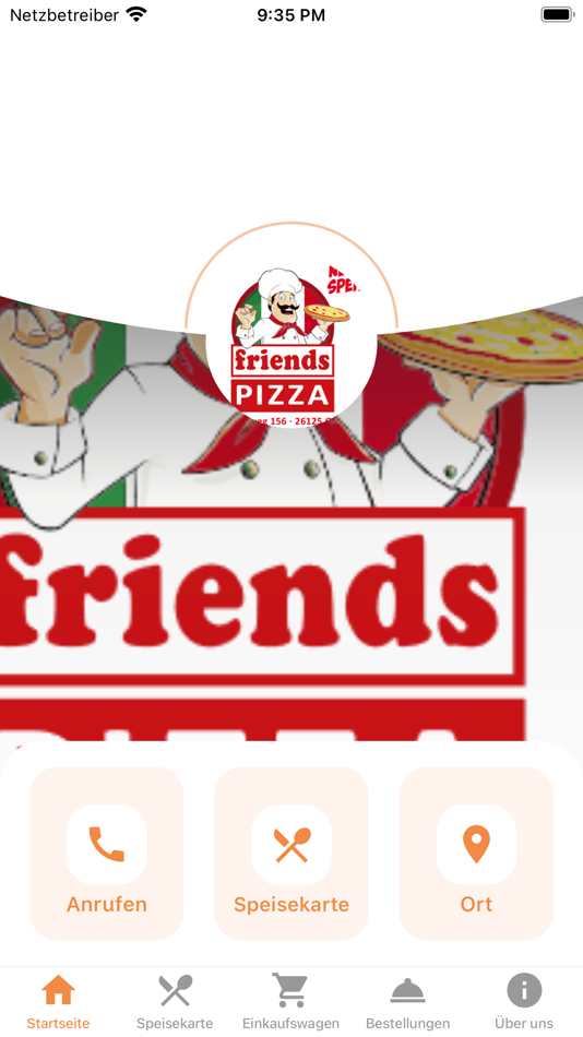 Friends Pizza Oldenburg - 2.1.21 - (iOS)