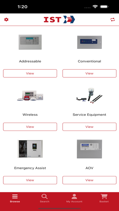 IST Supplies Screenshot