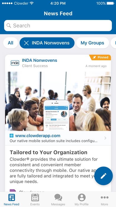 INDA Nonwovens Screenshot