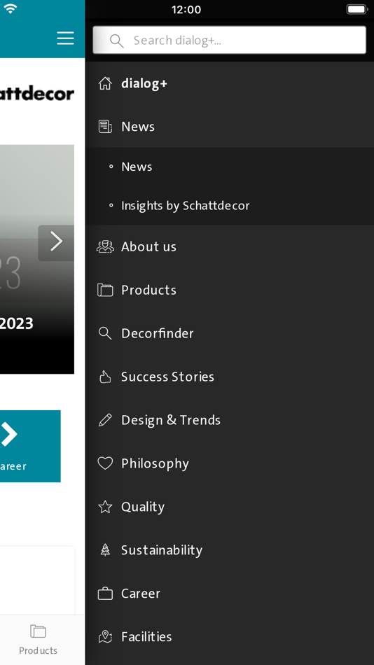 #2. dialog+ App (iOS) By: Schattdecor SE