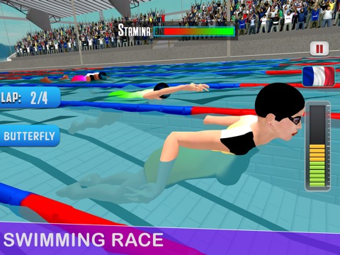 Pool Swimming Race 3Dのおすすめ画像6