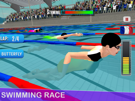 Pool Swimming Race 3Dのおすすめ画像6
