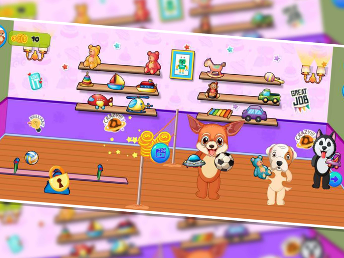 Pretend Pets Dollhouse Games