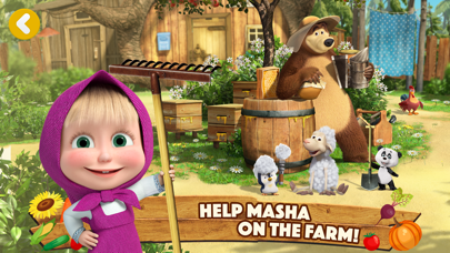 Masha and the Bear: Farm Games