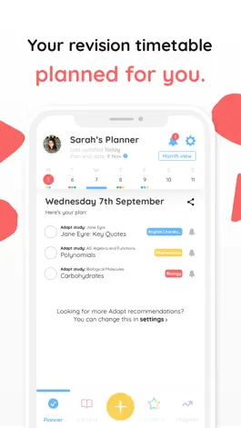 Game screenshot Adapt - Revision Timetable apk