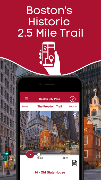 Freedom Trail Boston Guide Screenshot