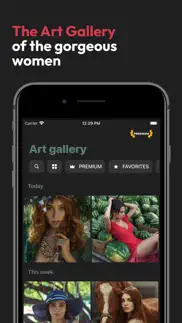 nymf: art nude feminine beauty iphone screenshot 1