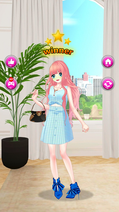 Anime Fashion Princess Makeup Screenshot