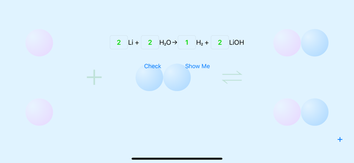 Interactive Equation Balancer