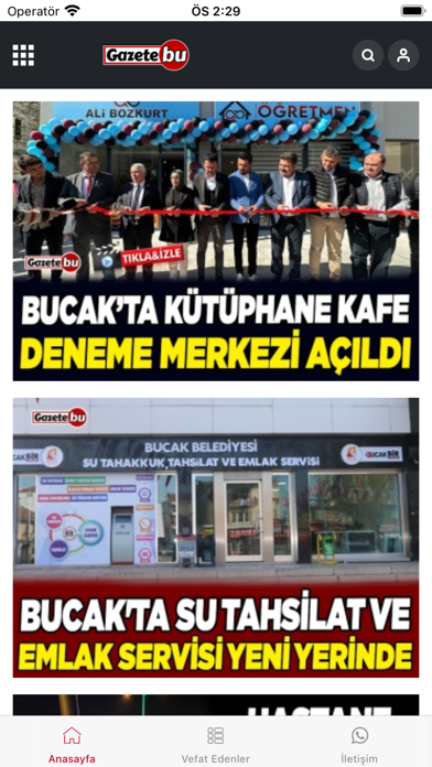 GazeteBU Screenshot